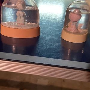 Precious moments snow globes